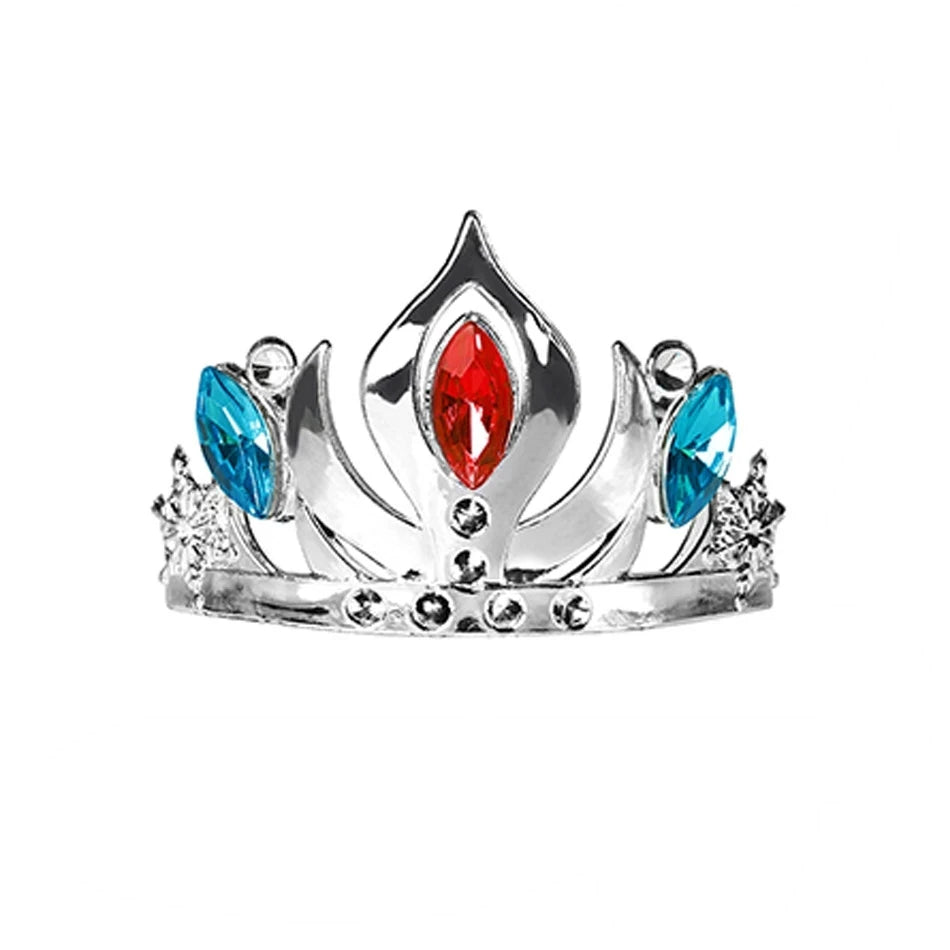 New Halloween Party Cosplay Costume Accessories Girls Anna Elsa Wig Braid Princess Crown Gloves Magic Wand Necklace Jewelry Set