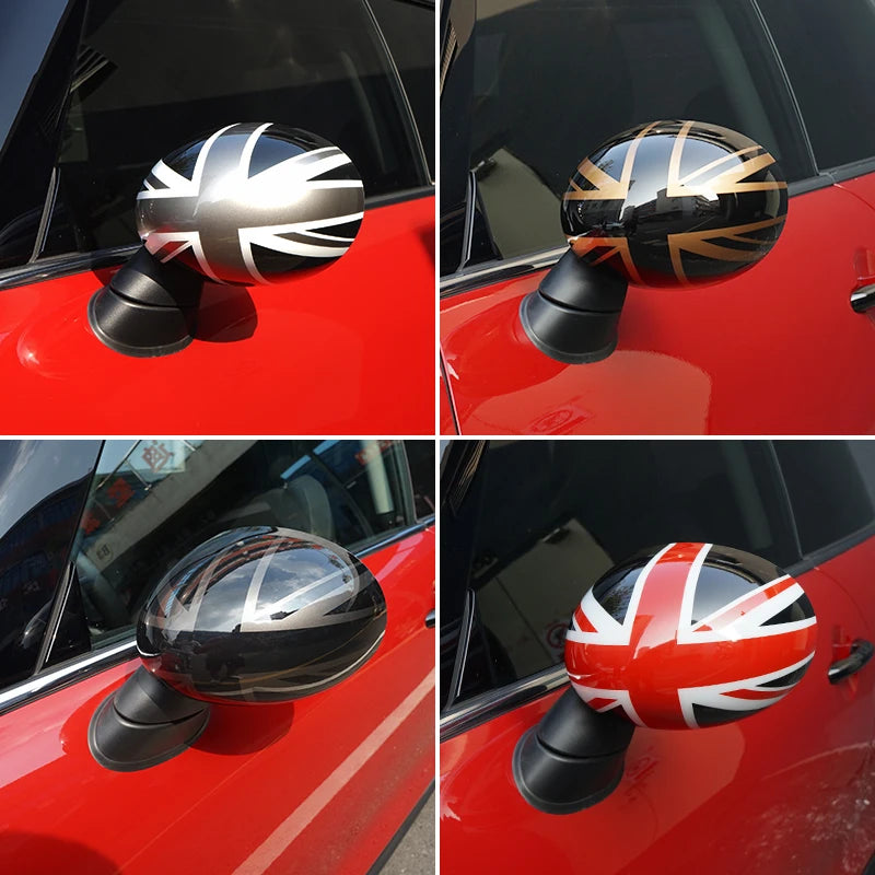 For MINI Cooper One S JCW F54 F55 F56 F57 F60 2015-2019 Union Jack Car Shell Outside Rear View Mirror Covers Accessories