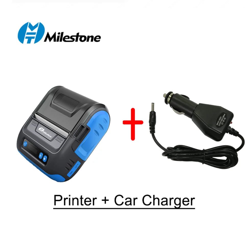MHT-Mini Handheld Portable Bluetooth Wireless 80mm Mini Thermal Mobile Pocket Thermal Receipt Printer Bluetoot принтер Nimbot