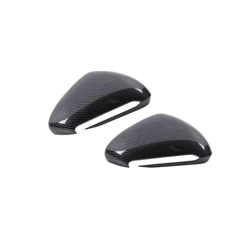 Car Rearview Mirror Cover For Byd Seal 2023 2024 Abs Carbon Fiber Rear View Mirror Decorative Shell Exterior Accessories