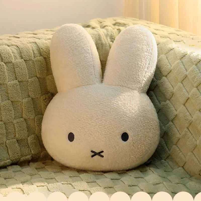 New Kawaii Plush Pillow Cute Miffys Sweet Doll Toy Creative Room Decoration Cartoon Ornament Birthday Gift