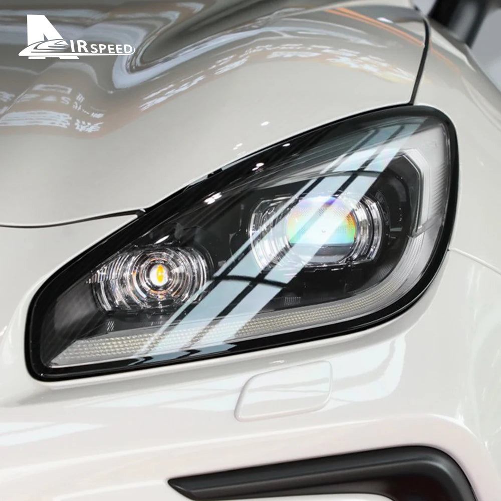 2PCS For Subaru BRZ GR86 2021 2022 2023 2024 Car Headlight Protective Film Front Light TPU Sticker Transparent Accessories