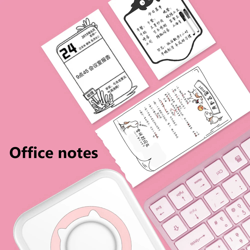 Olaf Mini Pocket Printer Portable Thermal Printing for Android IOS Wireless Miniprint for Photo Sticker Label Printers for DIY