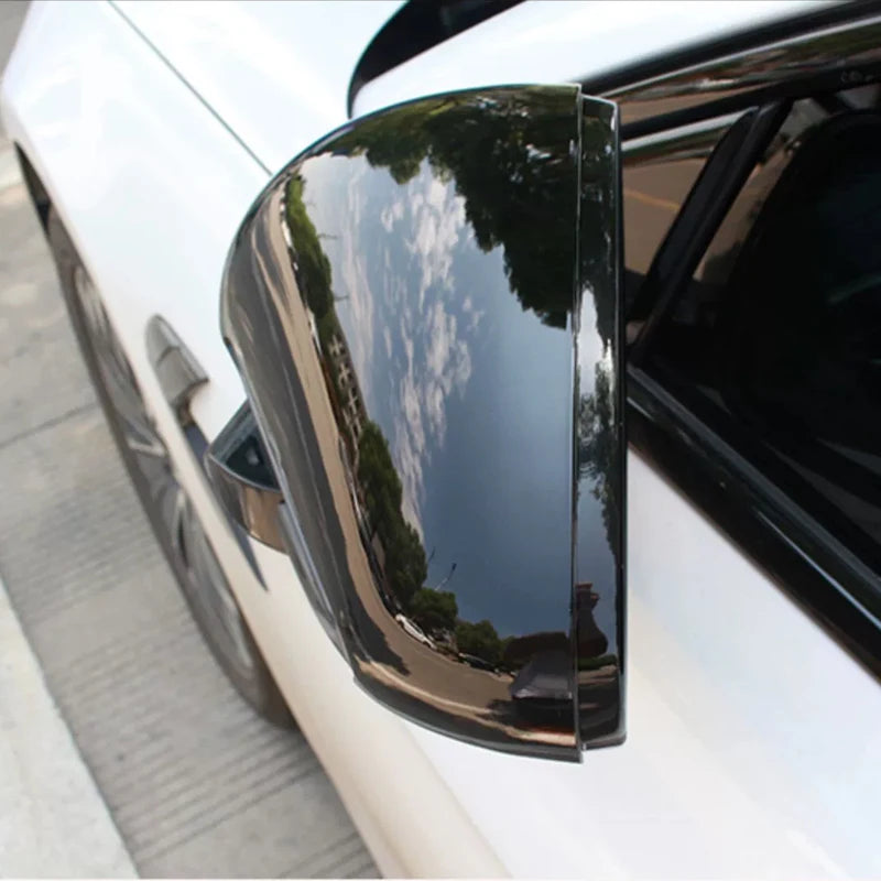 Car Rearview Mirror Cover For Byd Seal 2023 2024 Abs Carbon Fiber Rear View Mirror Decorative Shell Exterior Accessories