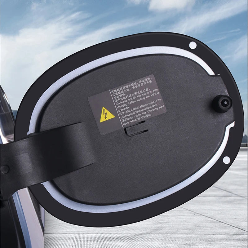 1Pcs Car Charging Port Dust Plug Cover For BYD Seal Ev 2023 Charging Port Rubber Sealing Ring Sticker Accessories