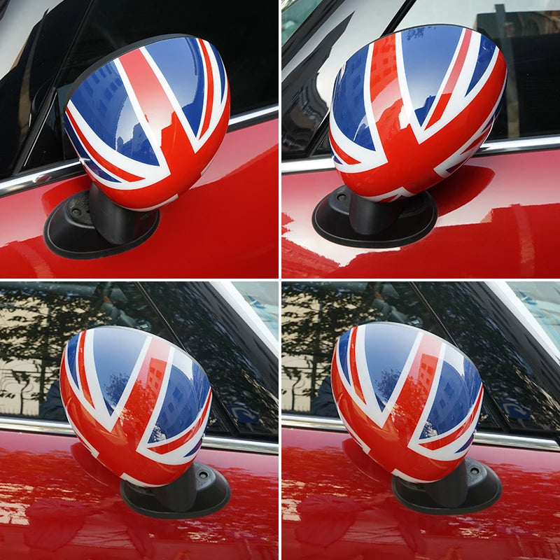 For MINI Cooper One S JCW F54 F55 F56 F57 F60 2015-2019 Union Jack Car Shell Outside Rear View Mirror Covers Accessories