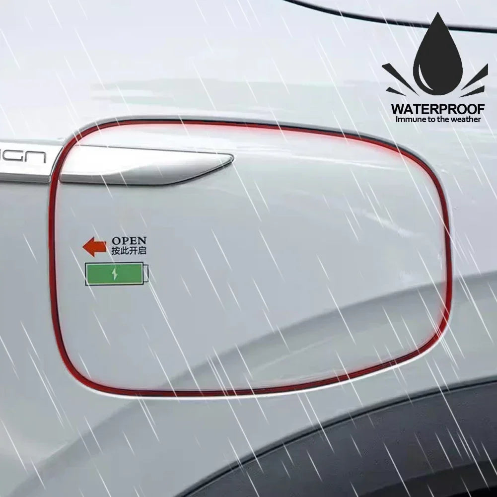For BYD Dolphin Car Charging Port Rubber Sealing Ring Dust Cover Charging Port Protective Ring Waterproof Accessorie