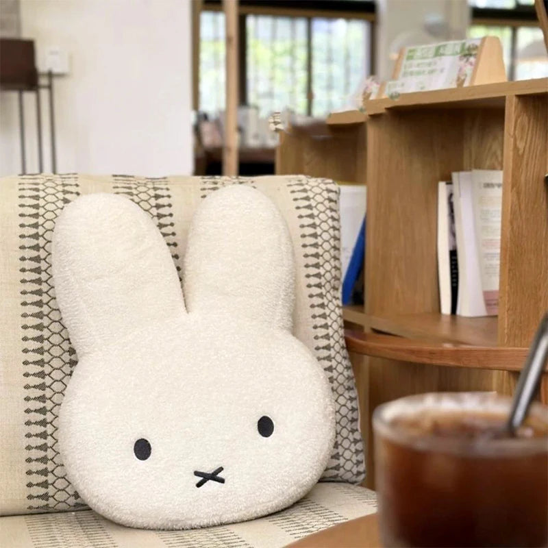 New Kawaii Plush Pillow Cute Miffys Sweet Doll Toy Creative Room Decoration Cartoon Ornament Birthday Gift