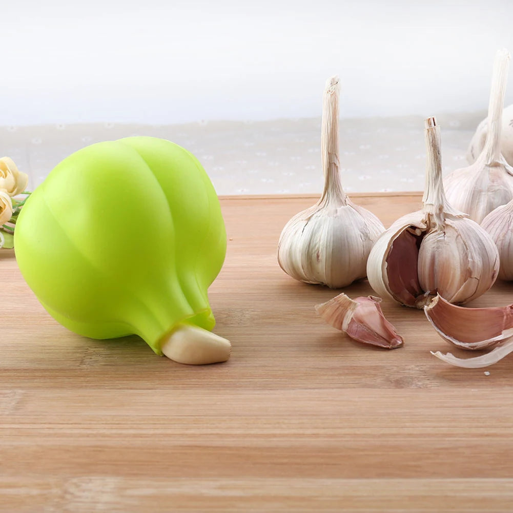 Garlic Peeler Creative Home Silicone Soft Manual Garlic Stripper Tool Simple Convenient Non-toxic Kitchen Accessories Gadgets