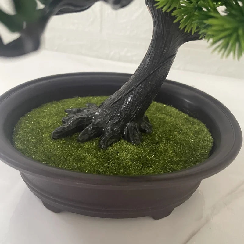 Festival Potted Plant Simulation Decorative Bonsai Home Office Pine Tree Gift DIY Ornament Lifelike Accessory Artificial Bonsai